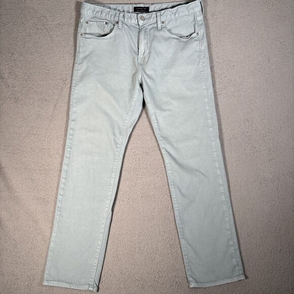 Banana Republic Performance Jeans Men’s Size 34x32 Fit 34x29 Powder Blue Denim - Picture 1 of 13